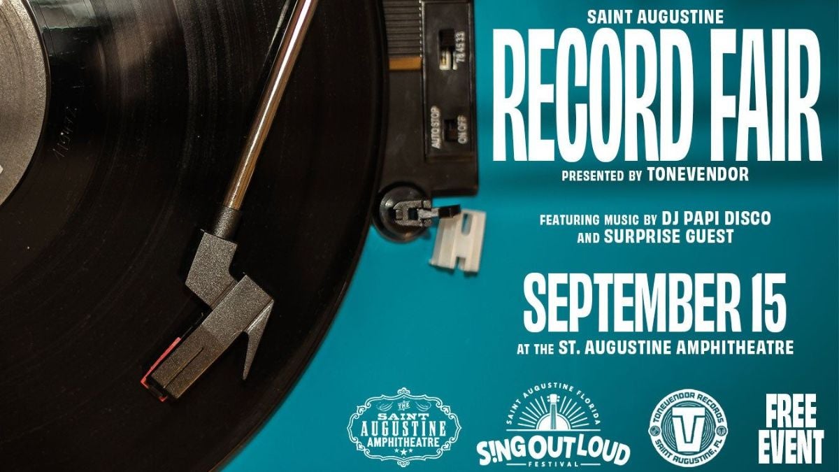 The St. Augustine Record Fair - FREE EVENT!